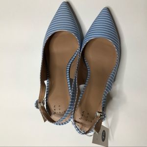 New With Tag - Striped Heels